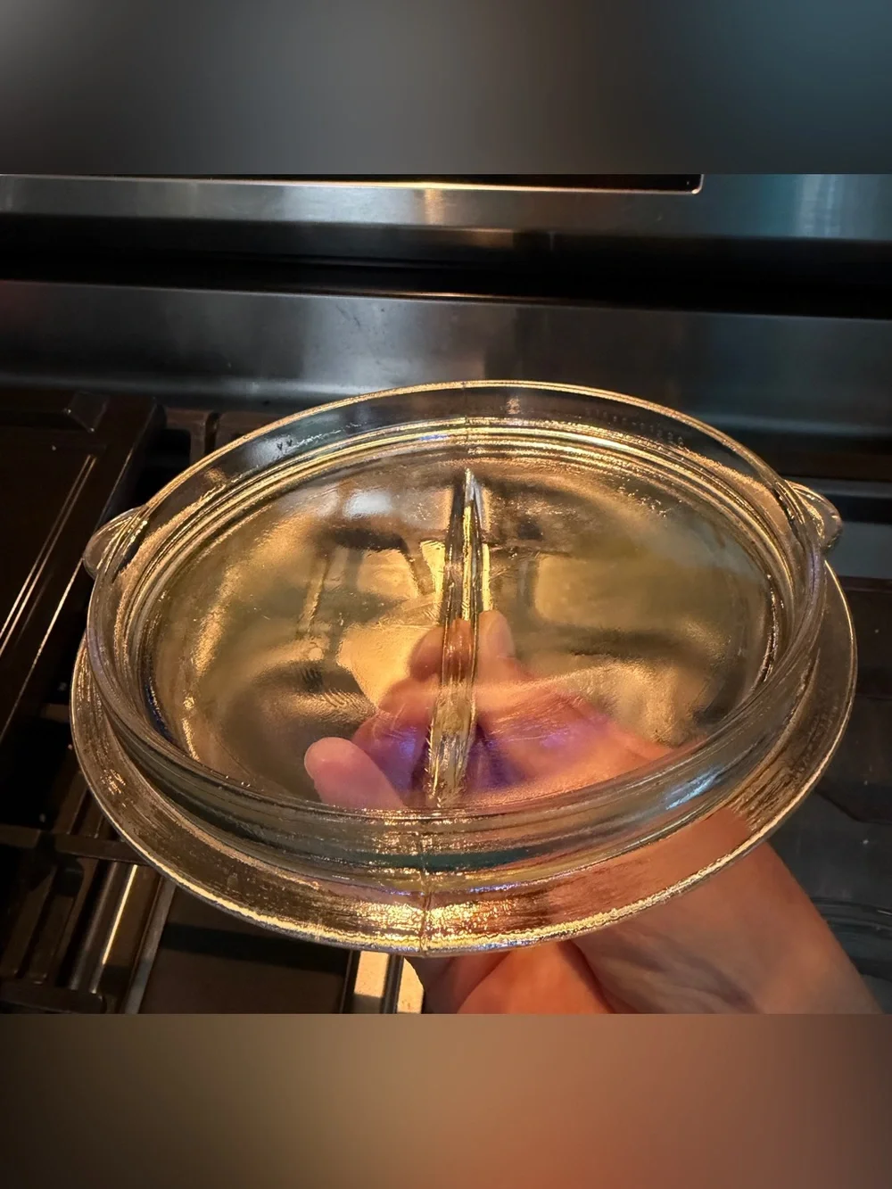 Pyrex Flameware Glass Saucepan with Lid and Handle